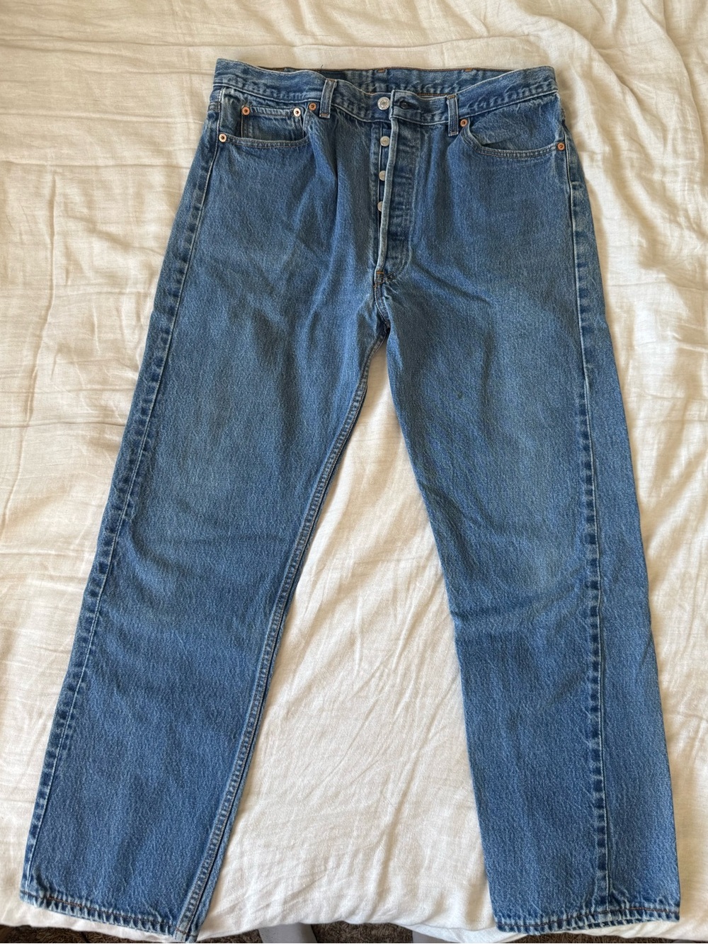 Levi’s Jeans 501 Button Fly Denim 40x34